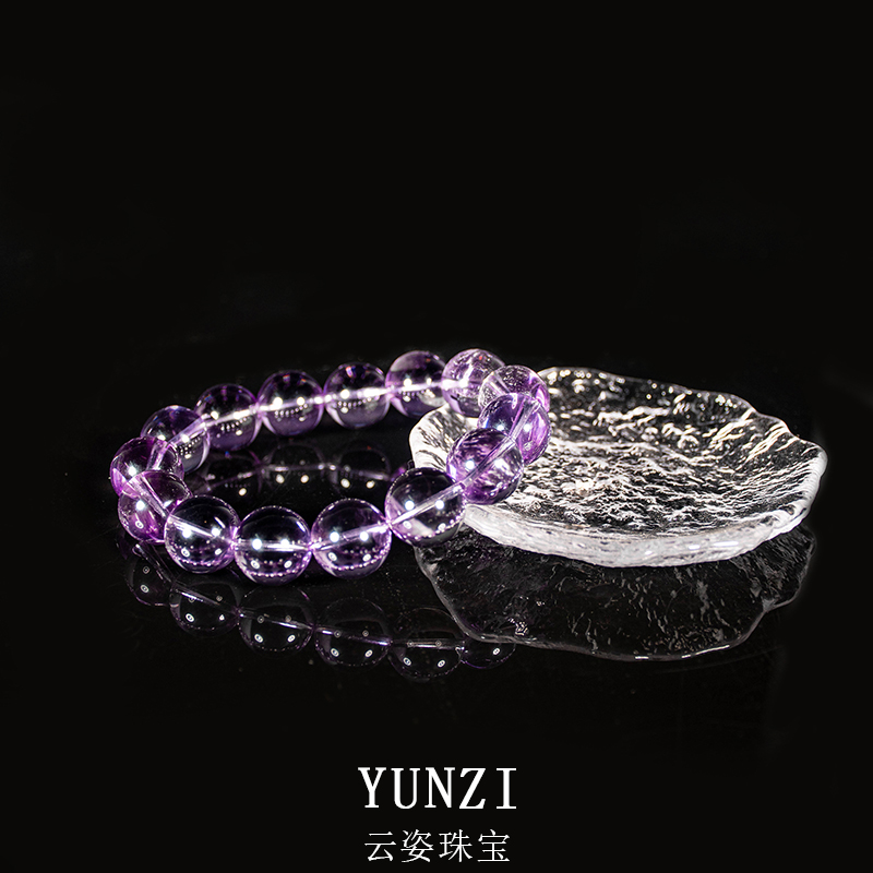 巴西葡萄紫紫水手串 尺寸可選 帶證發貨