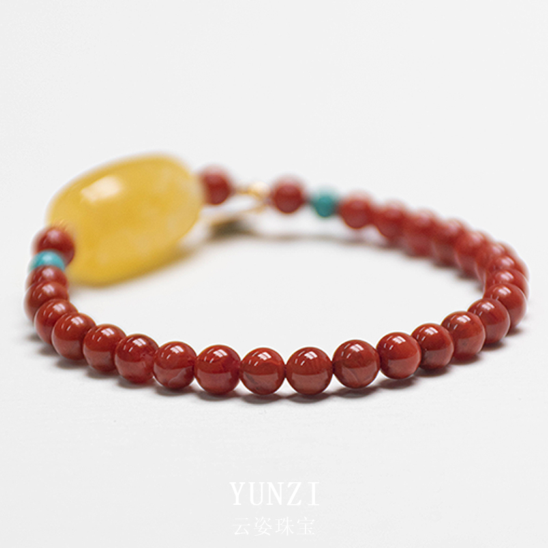 南紅手串 尺寸可選 帶證發貨