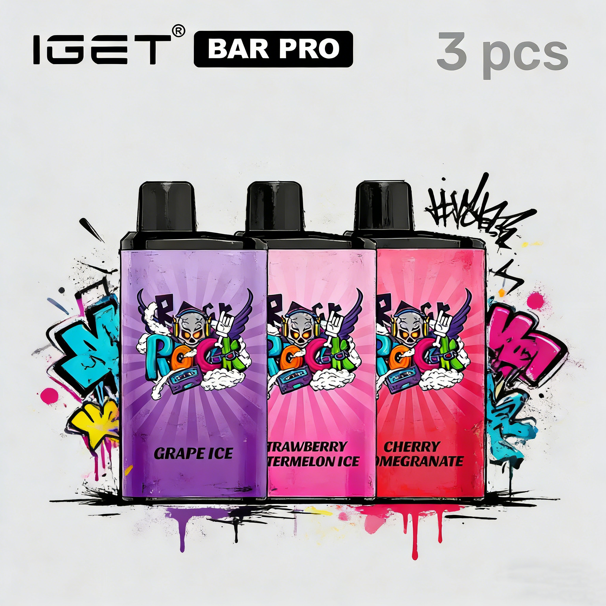 [10–15 day delivery]IGET BAR PRO (3 pcs)-swix