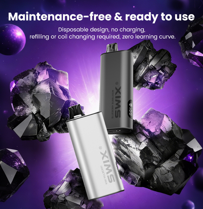 SWIX 9000 Puffs Disposable Device | Long-Lasting 22ml Capacity | Mesh Coil | Portable & Sleek Design (Non-Rechargeable)