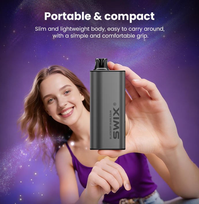 SWIX 9000 Puffs Disposable Device | Long-Lasting 22ml Capacity | Mesh Coil | Portable & Sleek Design (Non-Rechargeable)