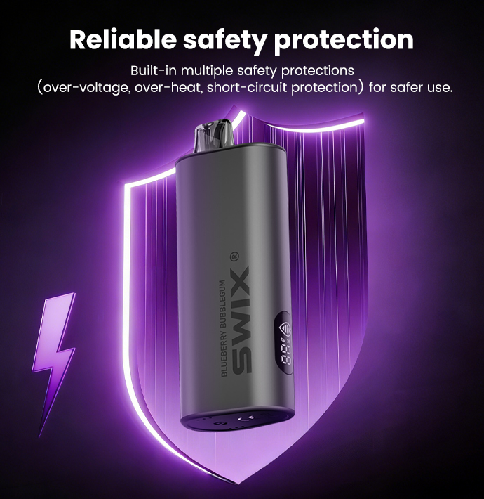 SWIX 9000 Puffs Disposable Device | Long-Lasting 22ml Capacity | Mesh Coil | Portable & Sleek Design (Non-Rechargeable)