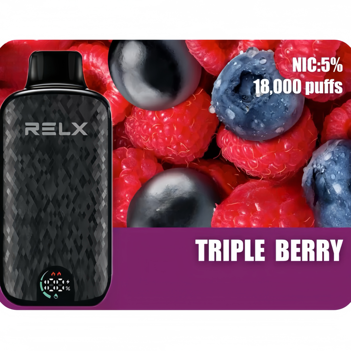 Triple Berry Relx Sparta-swix