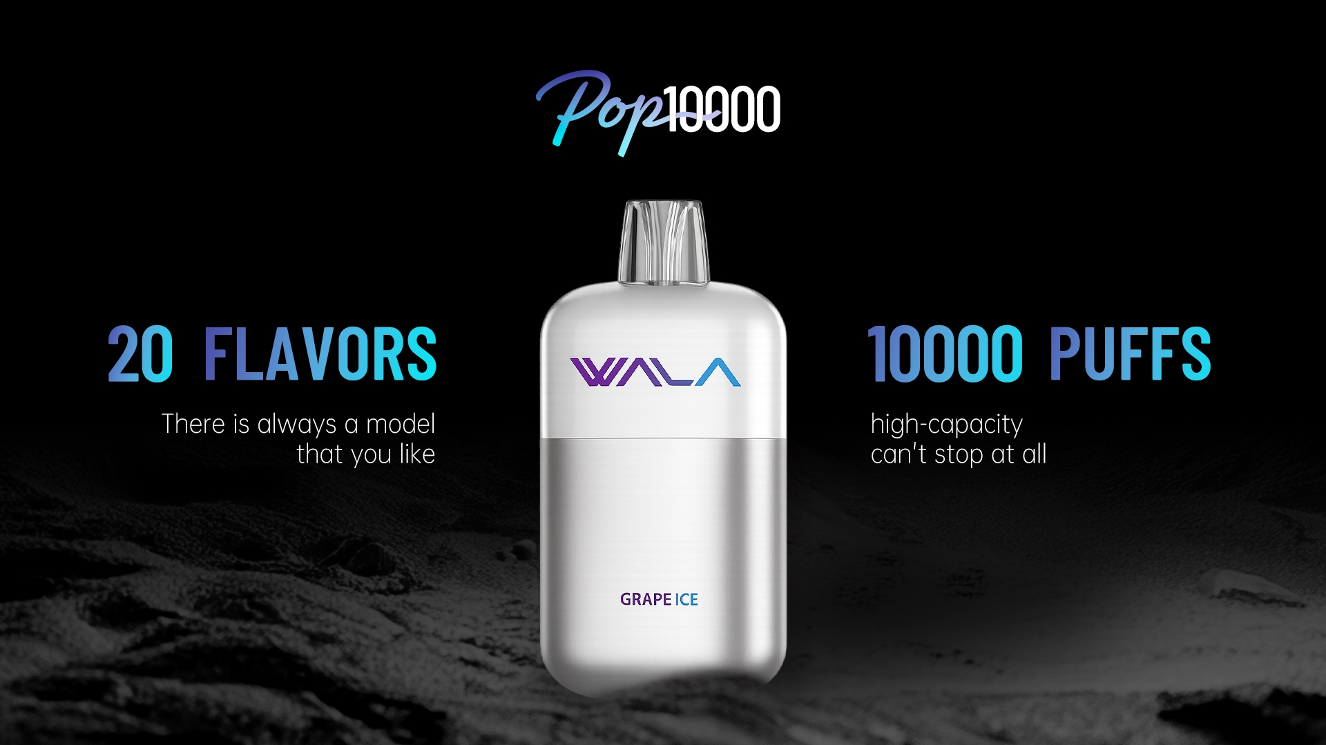 WALA POP 10000 Low Nicotine Vape 3% vs Alibarbar 9000 comparison