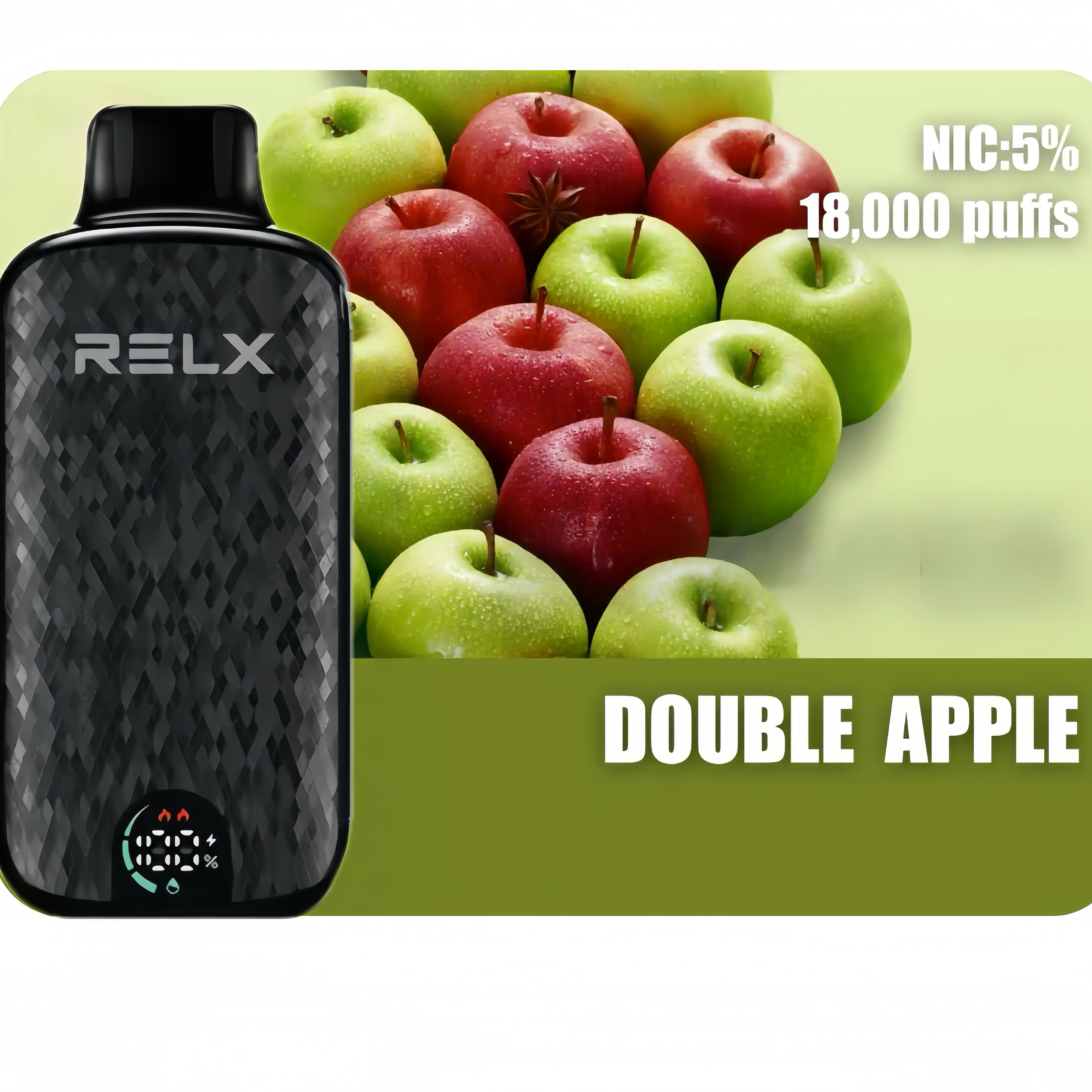 Double Apple Relx Sparta-swix