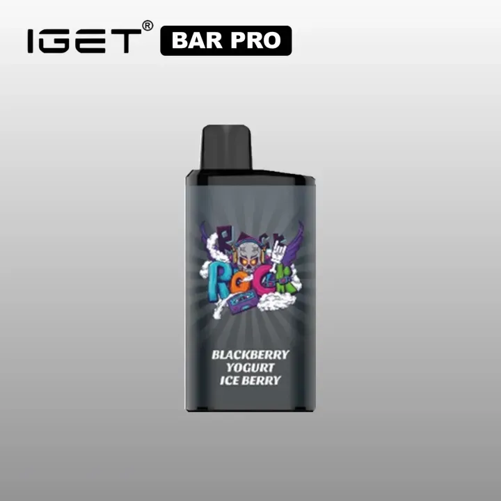 [10–15 day delivery]Blackberry yogurt ice berry Iget Bar Pro