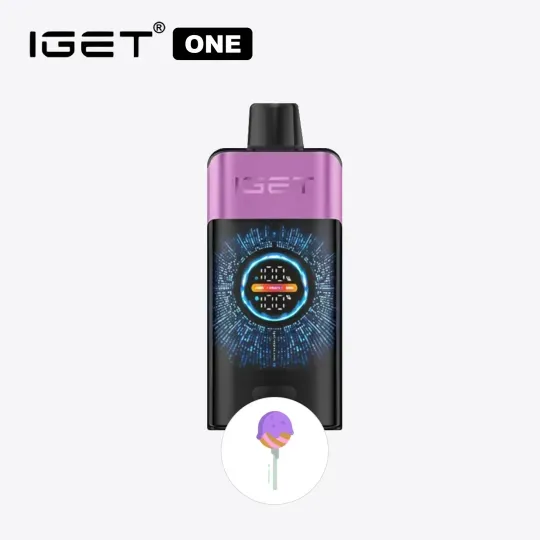 [Around 20 days delivery]Chupa Chups Grape IGET ONE