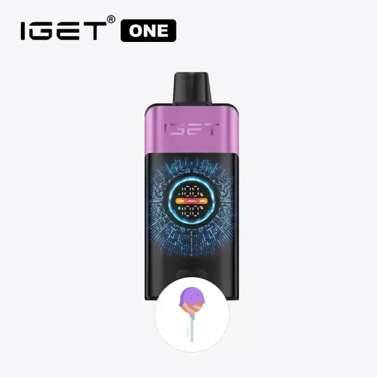 [Around 20 days delivery]Chupa Chups Grape IGET ONE