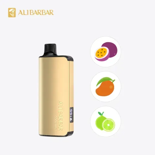 [Auwarehouse 3-7 day delivery] ALIBARBAR INGOT PASSION FRUIT MANGO LIME 9000 PUFFS