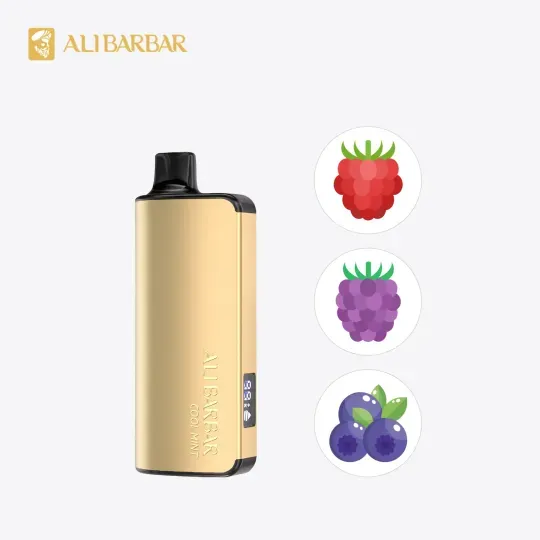 [Auwarehouse 3-7 day delivery] ALIBARBAR INGOT QUADRUPLE BERRY 9000 PUFFS