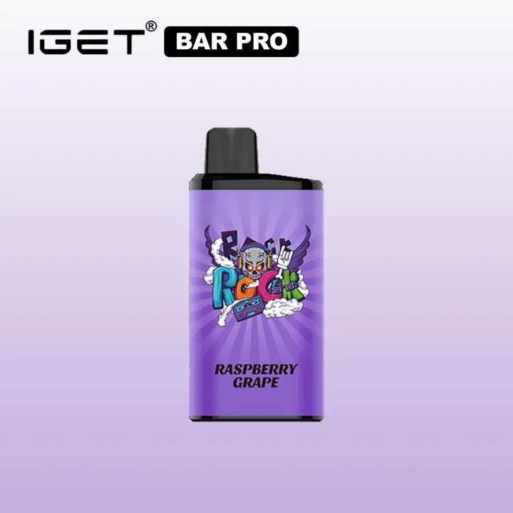 [10–15 day delivery]Raspberry Grape – IGET BAR PRO-swix