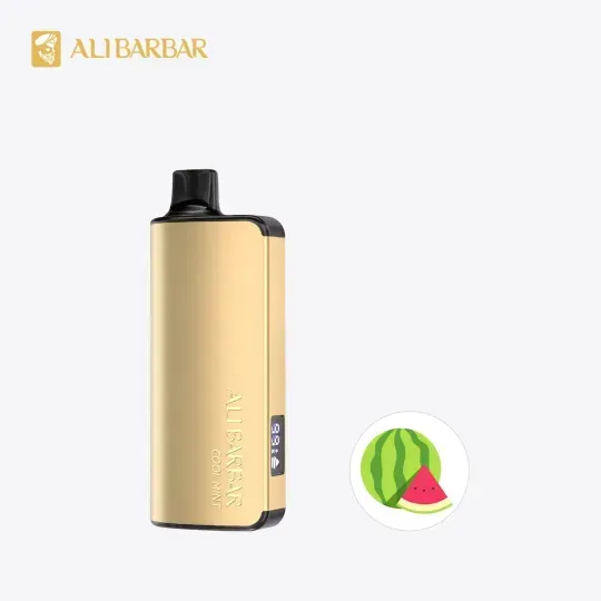 [Auwarehouse 3-7 day delivery] ALIBARBAR INGOT WATERMELON ICE 9000 PUFFS