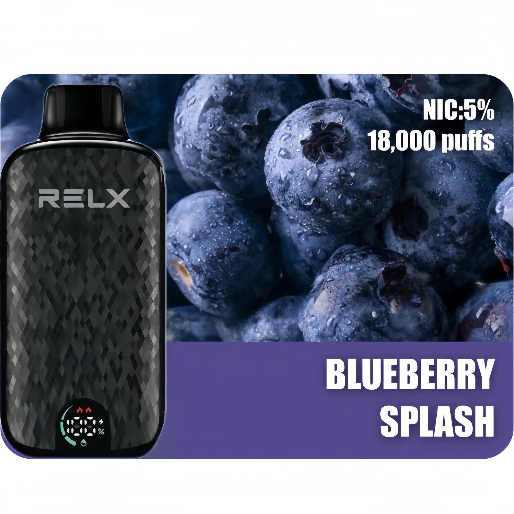 Blueberry Splash Relx Sparta-swix