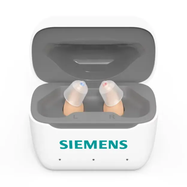 Siemens láthatatlan digitális, újratölthető hallókészülék.