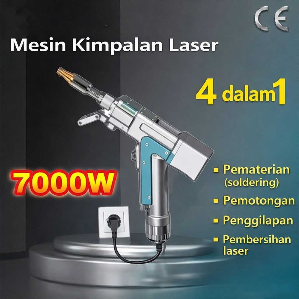 Mesin kimpalan laser (4 dalam 1) Model terkini 2026 Kimpalan, pembersihan, pemotongan, pembersihan kimpalan, kimpalan penyimpanan tenaga