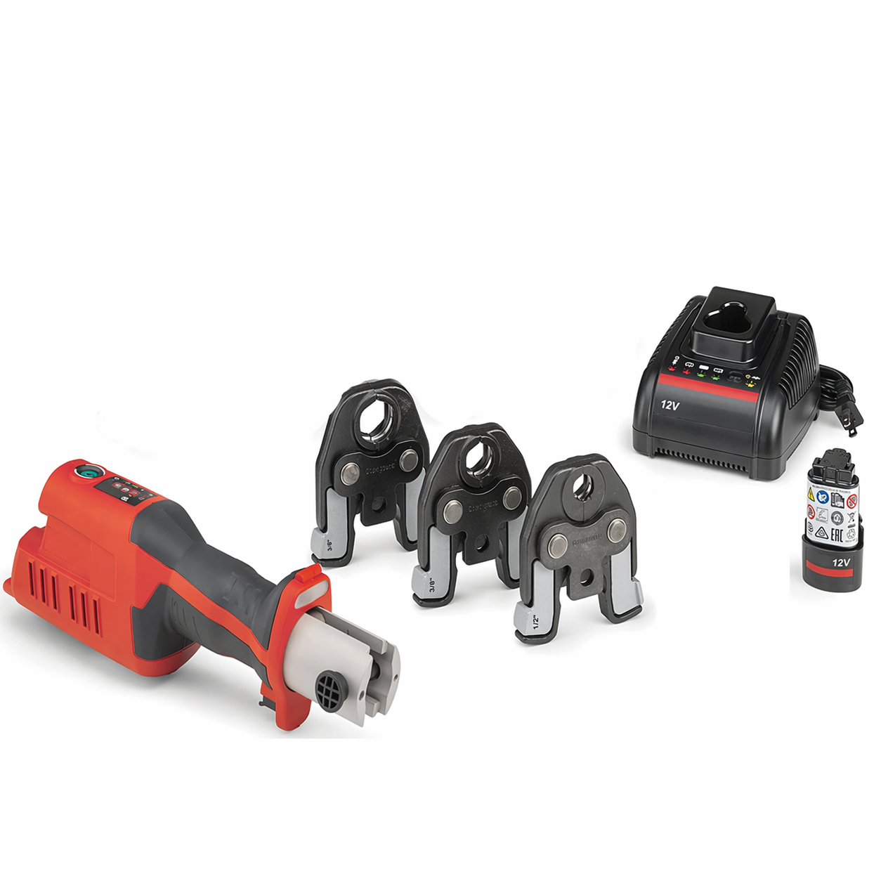 Kompaktes Presswerkzeugset, Modell 57373 RP 251, mit 1/2-Zoll ProPress-Klemme.