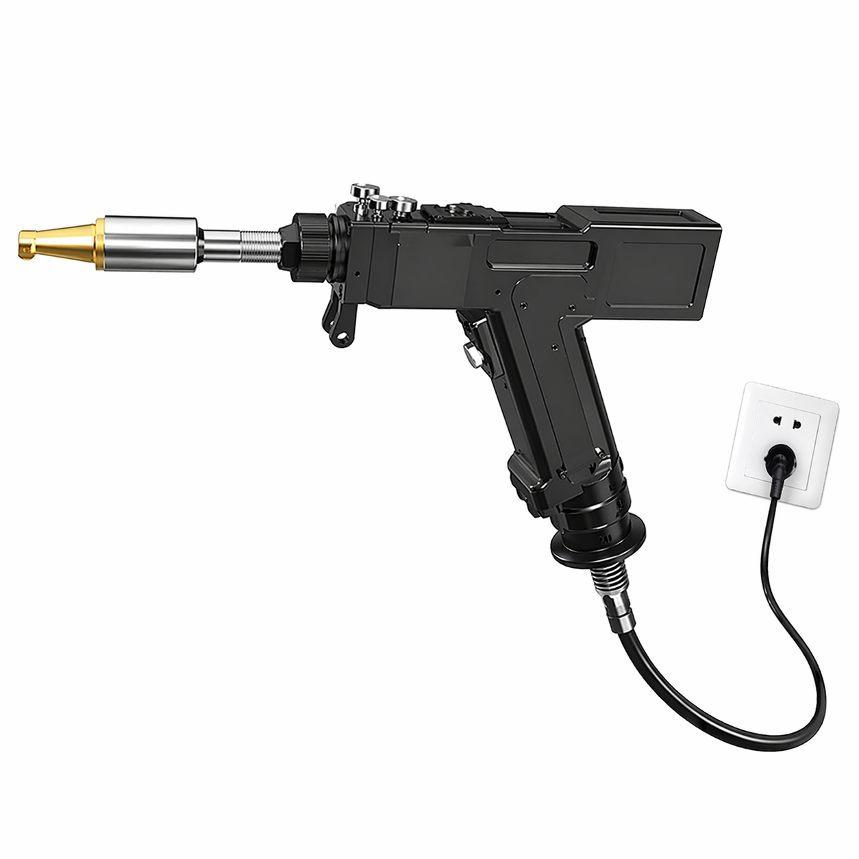Pistol Kimpalan Laser Serbaguna 4-dalam-1
