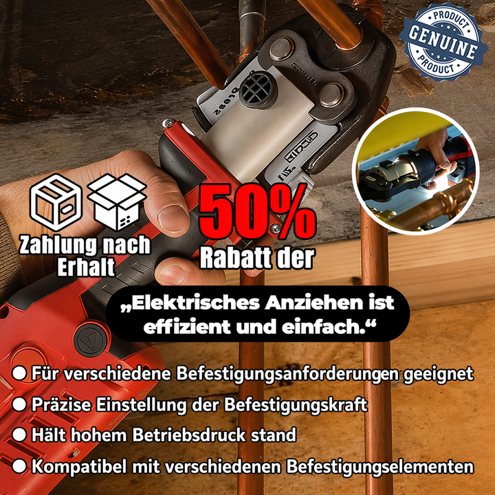 Kompaktes Presswerkzeugset, Modell 57373 RP 251, mit 1/2-Zoll ProPress-Klemme.