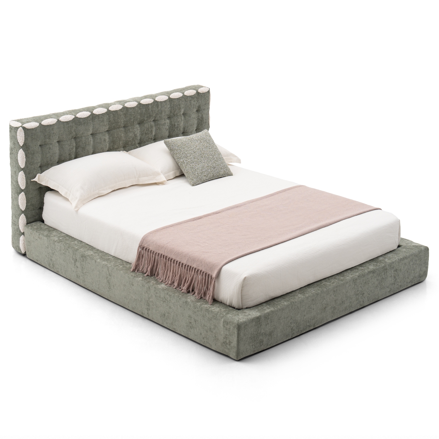 压缩床｜BED-0006｜优质面料 / 高密度海绵 / 五金床架