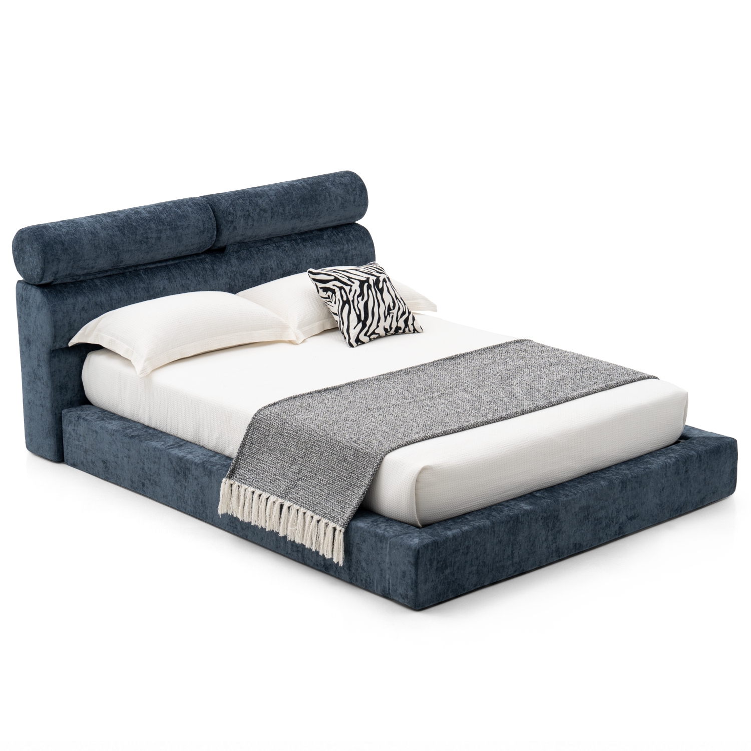 压缩床｜BED-0007｜优质面料 / 高密度海绵 / 五金床架