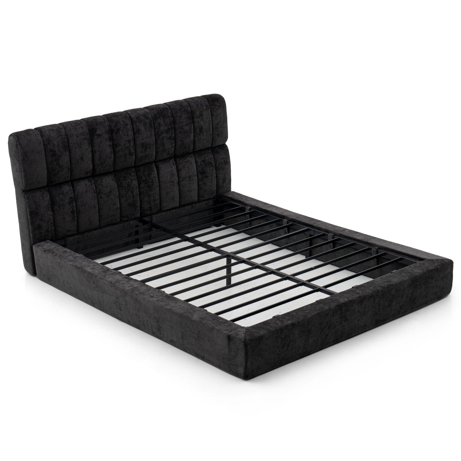 外贸品质软床｜BED-0011｜优质面料 / 高密度海绵 / 五金床架 / 压缩包装