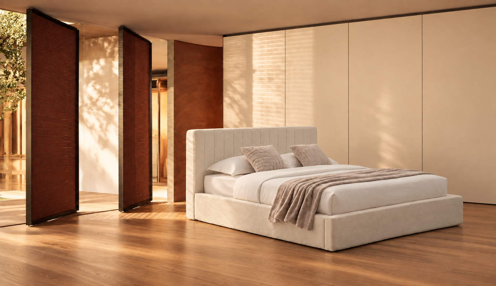 外贸品质软床｜BED-0016｜优质面料 / 高密度海绵 / 五金床架 / 压缩包装