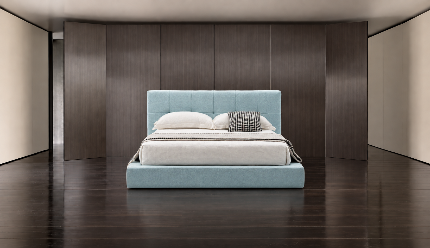 压缩床｜BED-0005｜优质面料 / 高密度海绵 / 五金床架