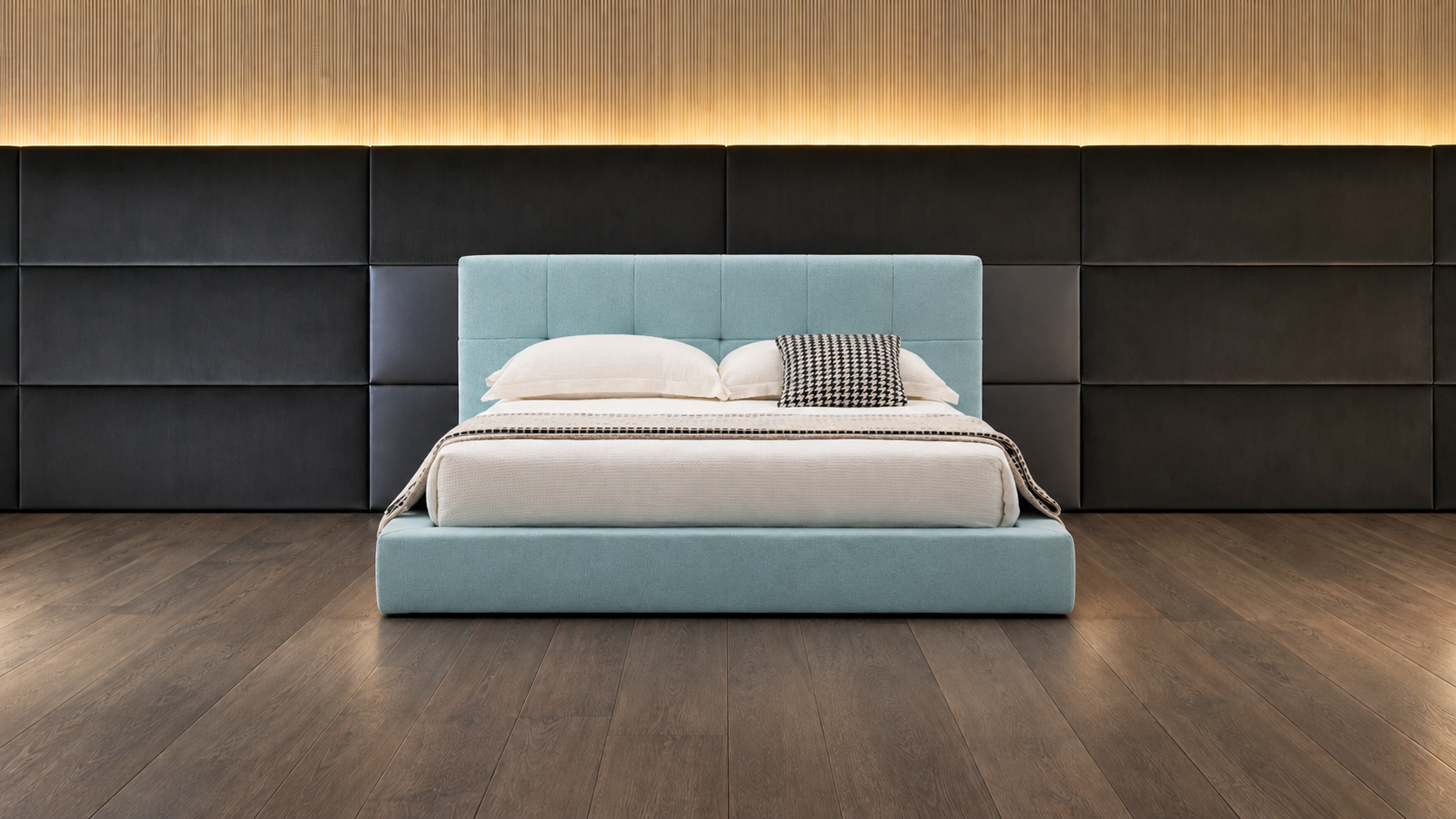 压缩床｜BED-0005｜优质面料 / 高密度海绵 / 五金床架