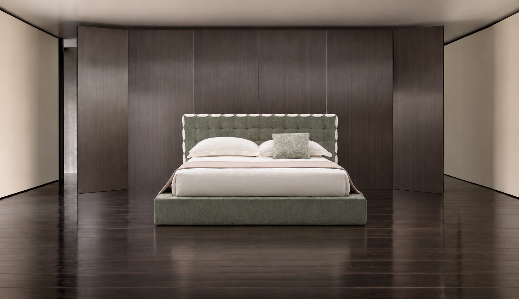 压缩床｜BED-0006｜优质面料 / 高密度海绵 / 五金床架
