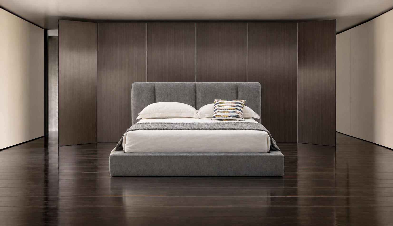 压缩床｜BED-0009｜优质面料 / 高密度海绵 / 五金床架