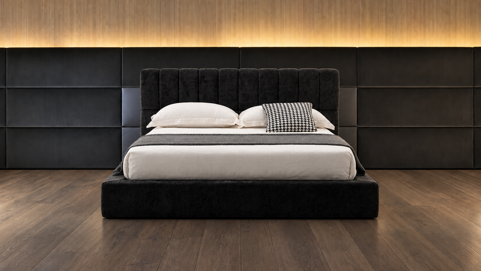外贸品质软床｜BED-0011｜优质面料 / 高密度海绵 / 五金床架 / 压缩包装