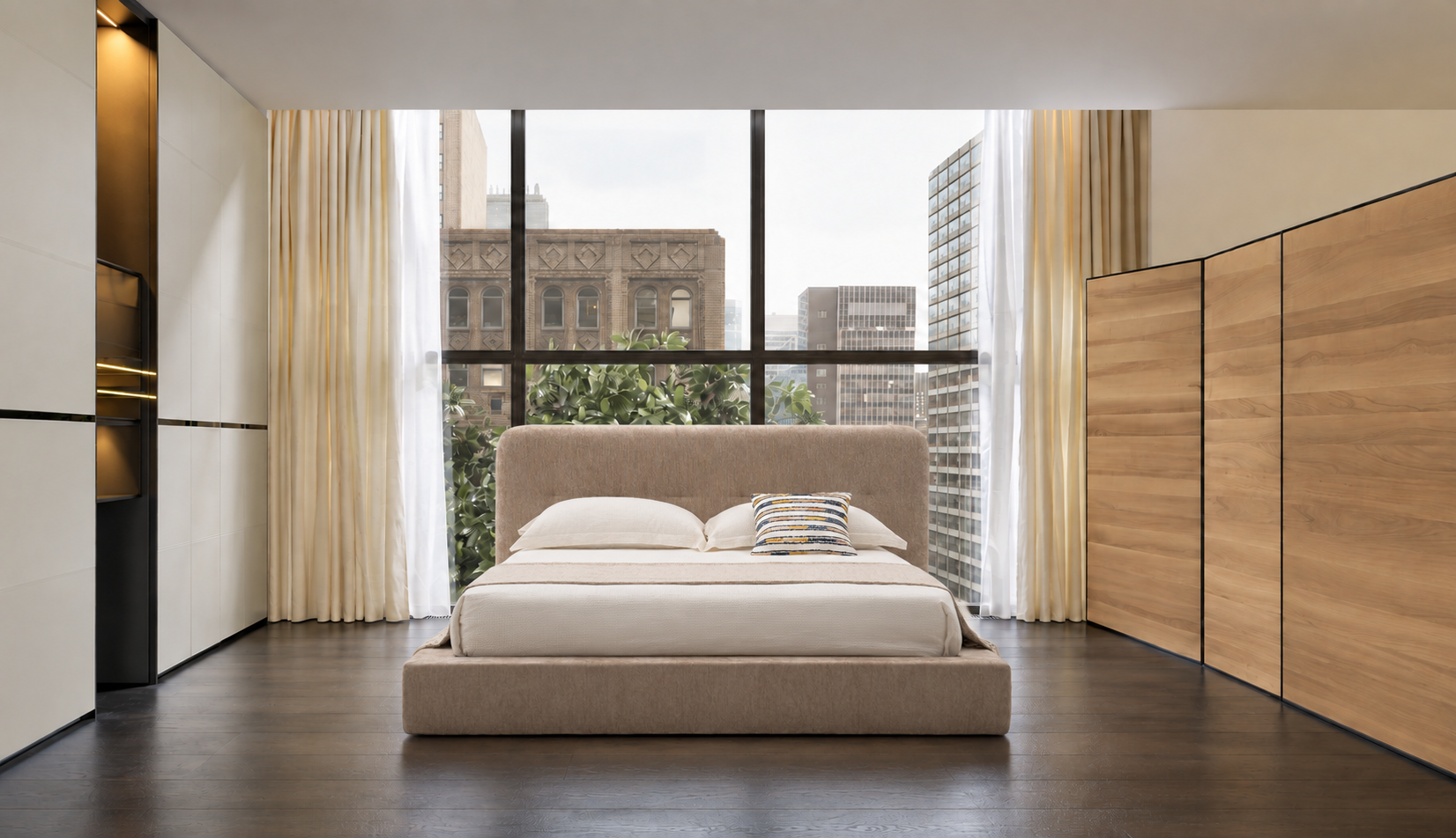 外贸品质软床｜BED-0012｜优质面料 / 高密度海绵 / 五金床架 / 压缩包装