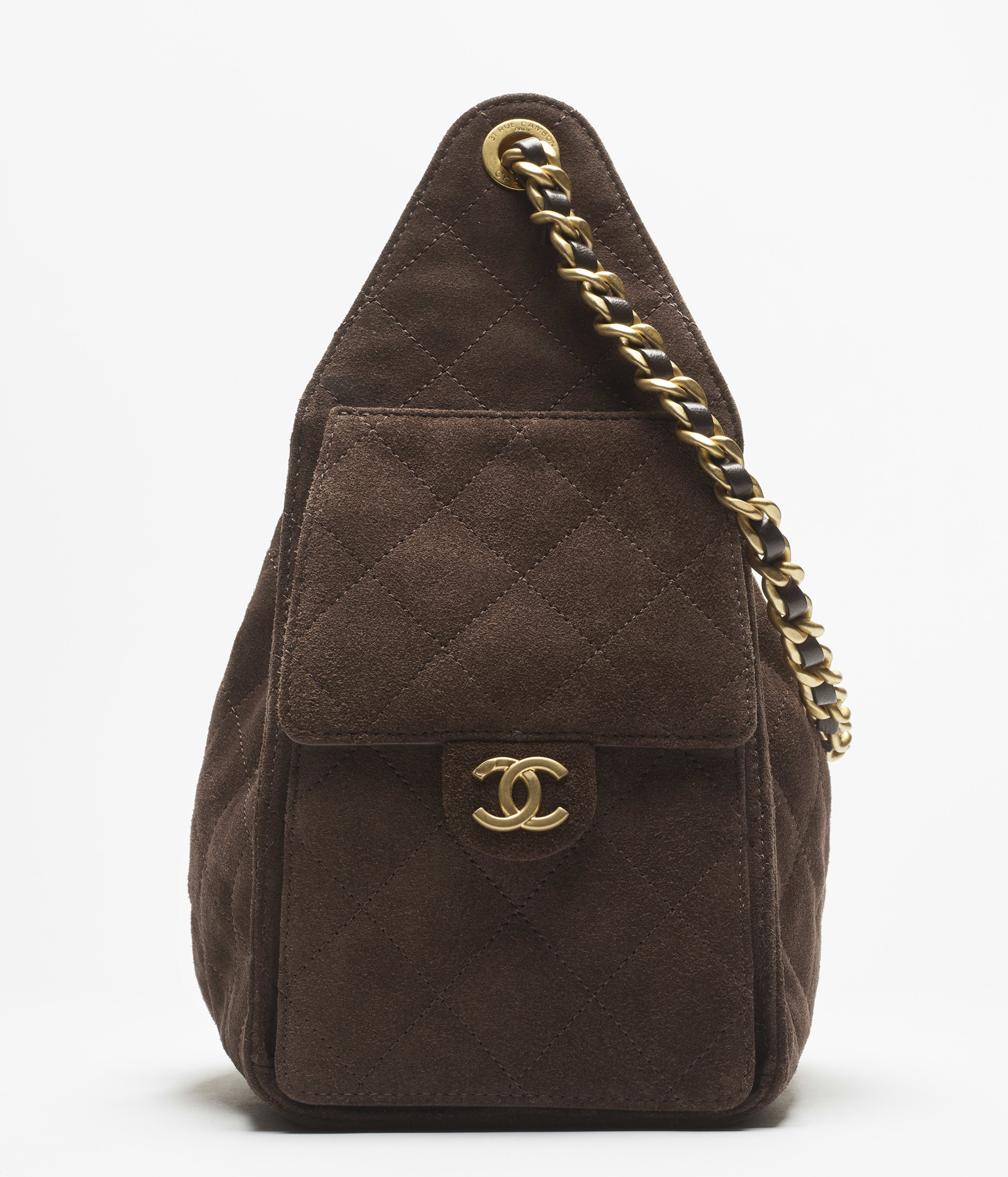 😍【お洒落さんにお勧めデニム♡】CHANEL25 ホーボーバッグ