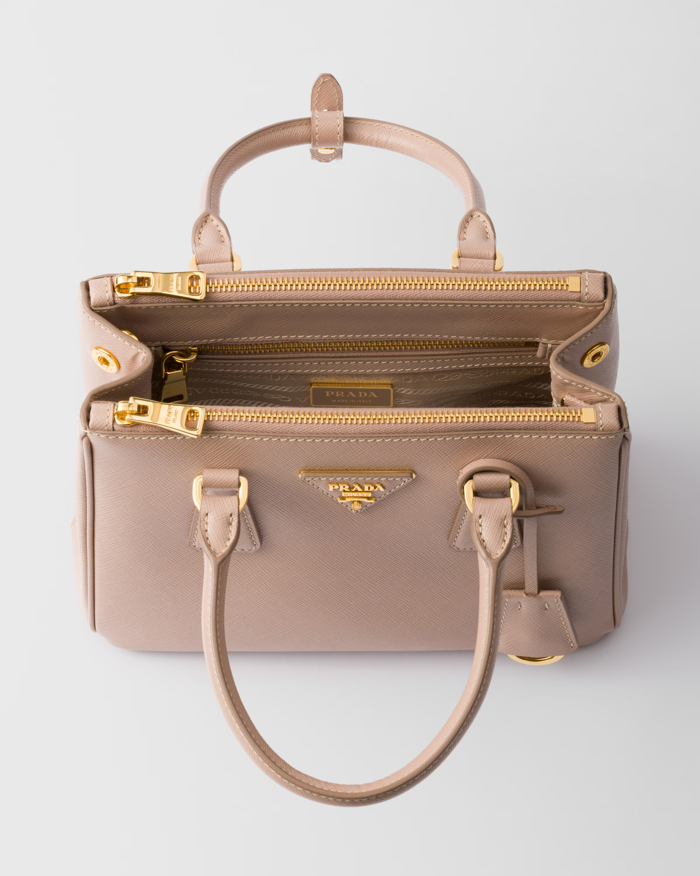 【入手困難】PRADA ガレリア 本革レザー スモール ハンドバッグ Galleria