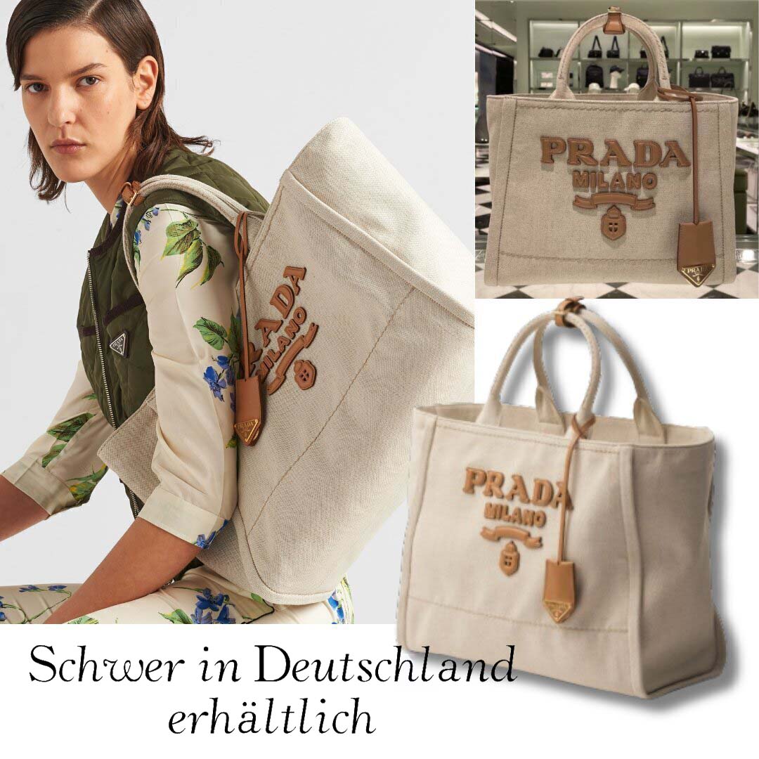 【PRADA Canvas Bag】Elegant, geräumig & perfekt für jeden Tag ✨ Unisex