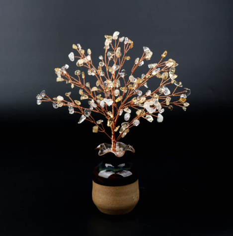 Lucky Crystal Tree Ornament