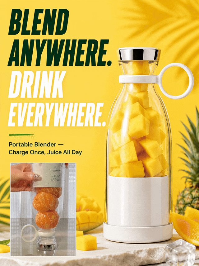 New model travel-friendly juicer