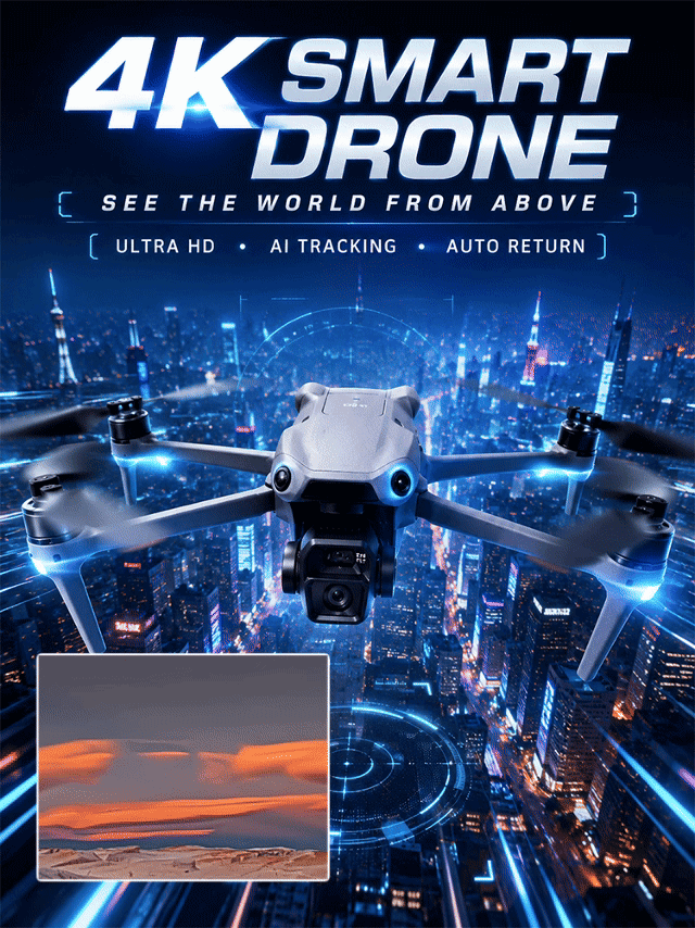 Latest flagship professional high-definition all-directional active obstacle avoidance aerial photography drone