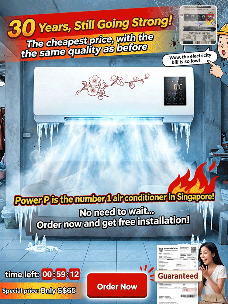 【German New Technology - 0 Electricity Fee】AI intelligent air conditioner