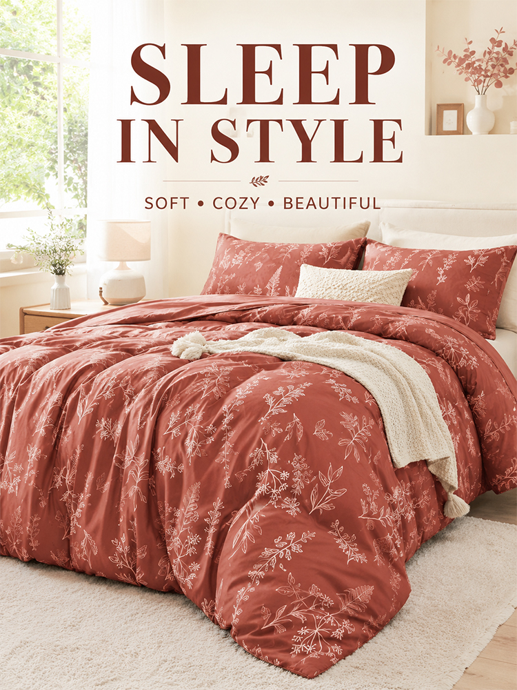 [High-Quality Texture] Pure Cotton Luxury Four-Piece Set