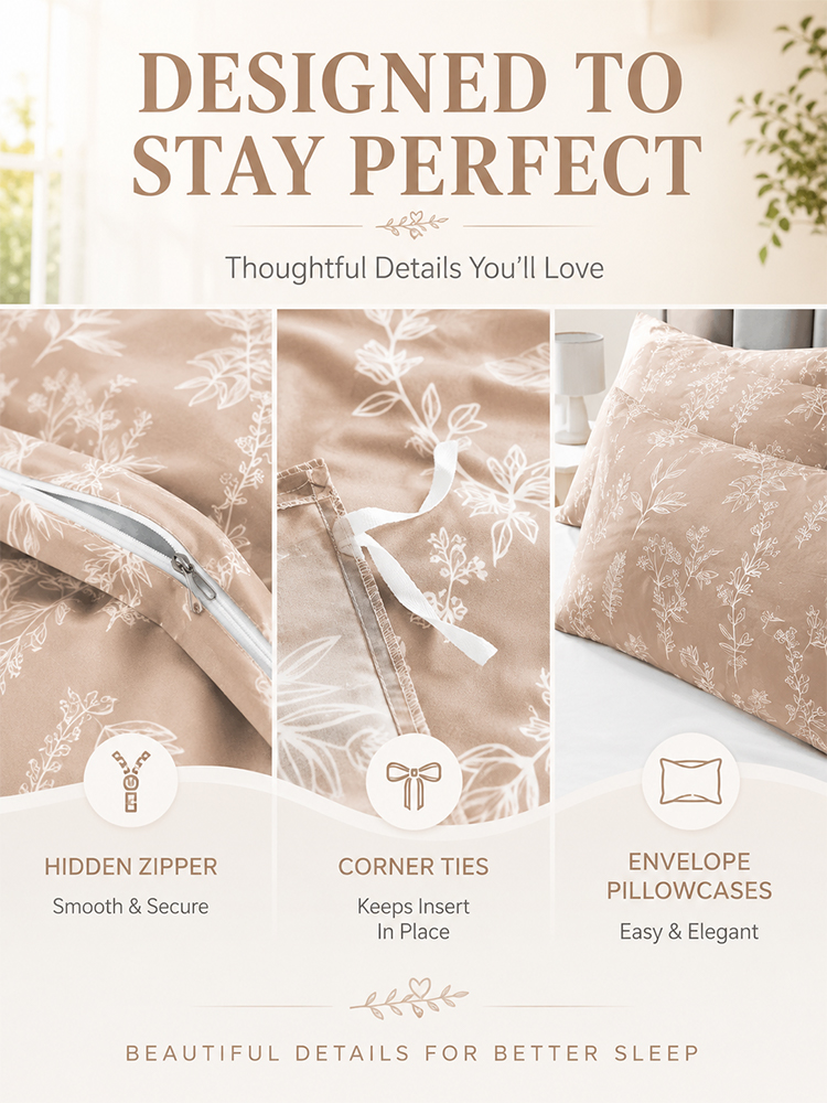 [100% Cotton] Premium Cotton Four-Piece Bedding Set