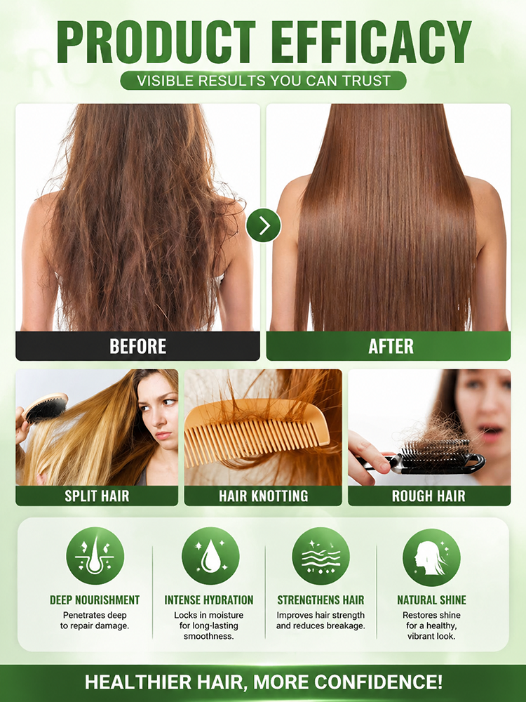 【Hair Loss Fighter - See Results in 7 Days】 Rosemary Herbal Extract Nourishing and Rejuvenating Shampoo