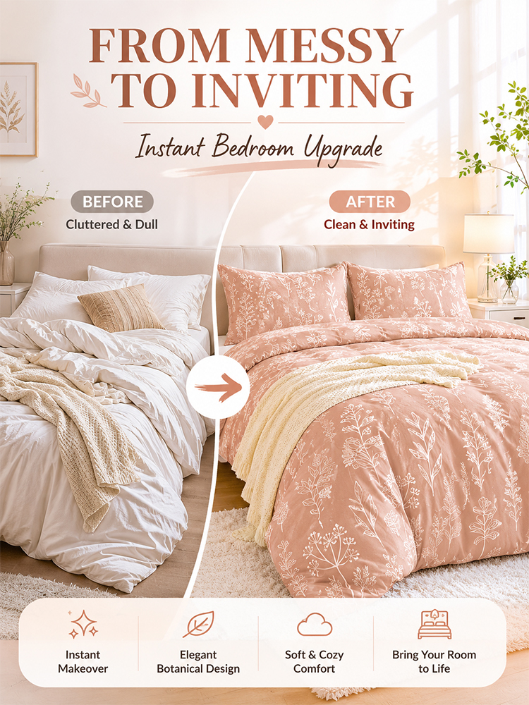 [100% Cotton] Premium Cotton Four-Piece Bedding Set