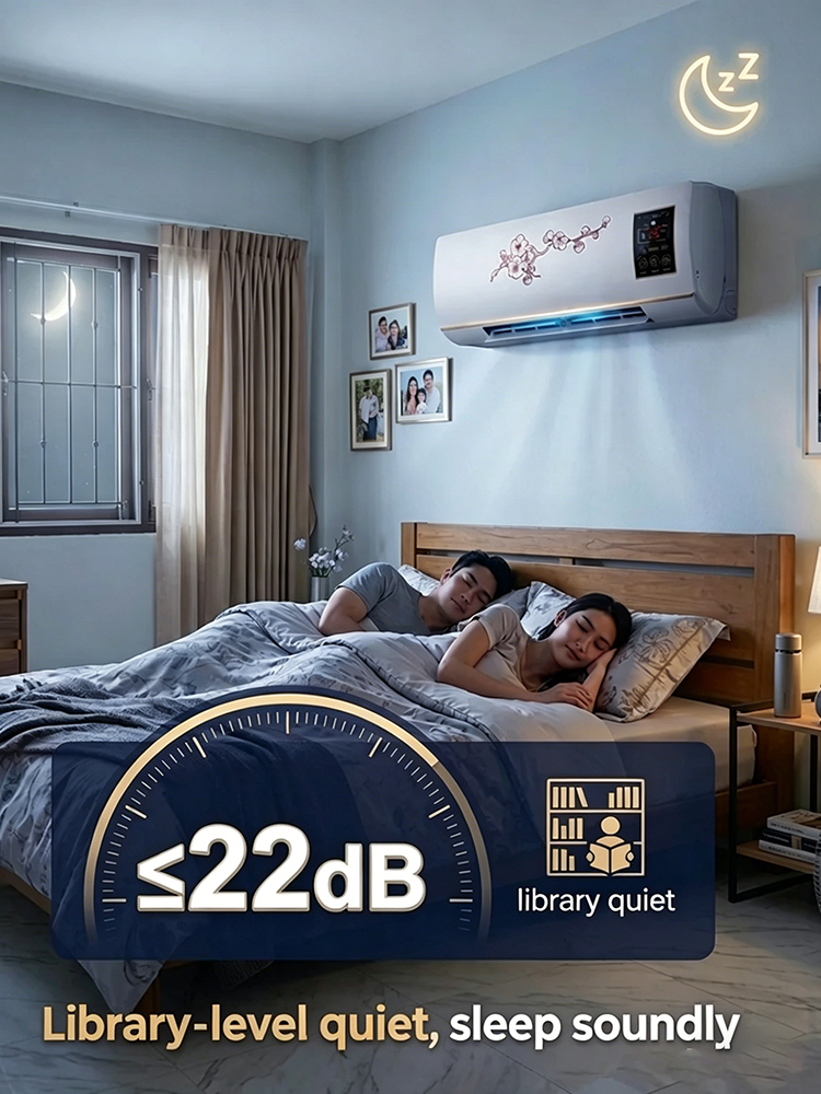 【German New Technology - 0 Electricity Fee】AI intelligent air conditioner