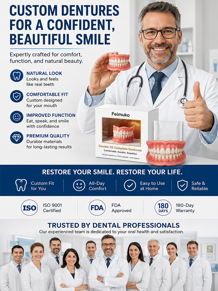 Perfect smile, comfortable to wear