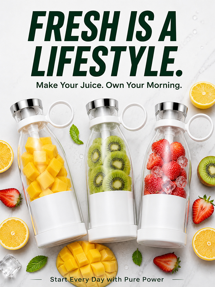 New model travel-friendly juicer
