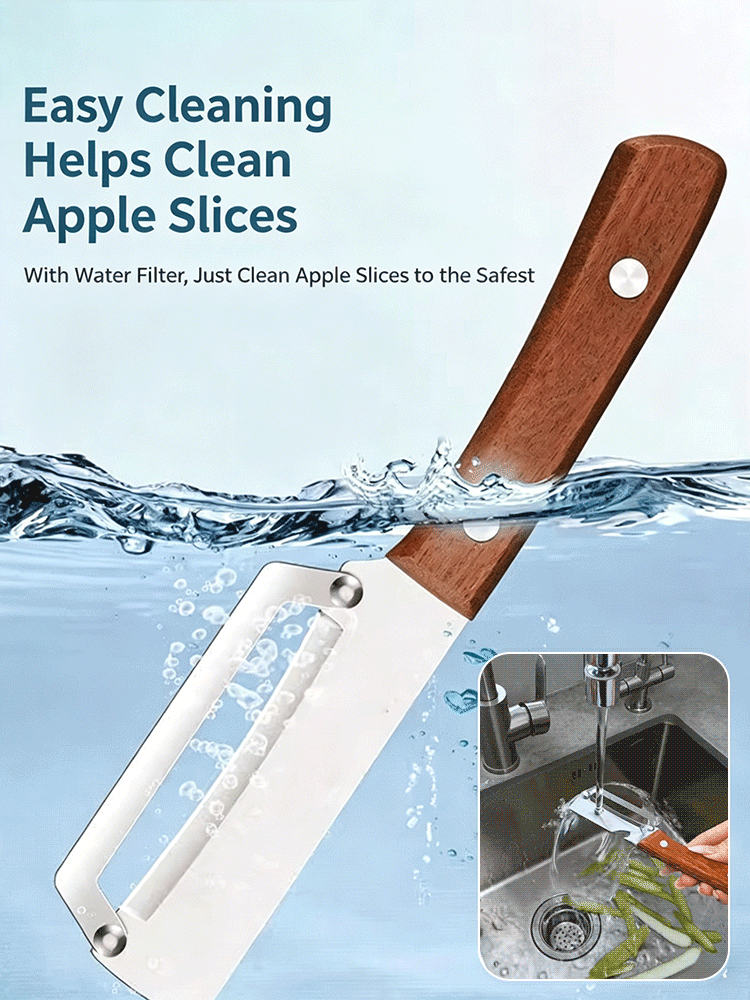 【German Precision Craft】Large-sized Multi-functional Stainless Steel Peeling Knife