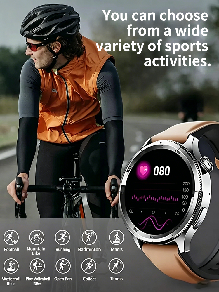 【2026 Latest Model】 Multi-functional Blood Pressure and Blood Glucose Monitoring Smart Watch
