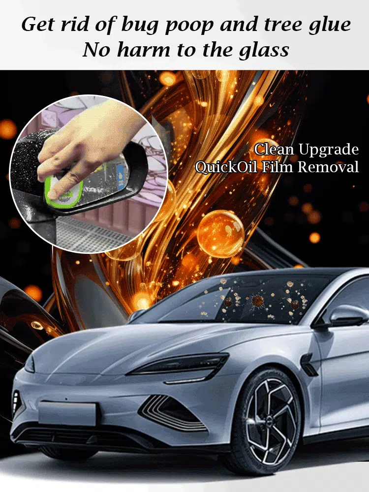[Completely upgraded]Ultra-clean automotive oil film remover
