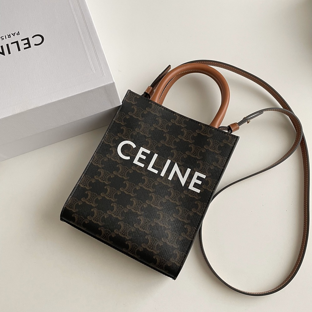 【国内即発】セリーヌ トリオンフ キャンバス ミニ トートバッグ